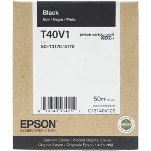 Cartucho de Tinta Negra 50ml - EPSON T40V120