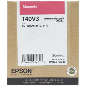 Cartucho de Tinta Magenta 26ml - EPSON T40V320