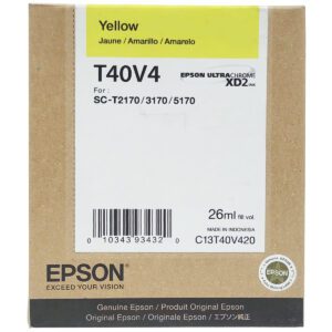 Cartucho de Tinta Amarilla 26ml - EPSON T40V420