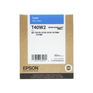 Cartucho de Tinta Cyan 50ml - EPSON T40W2