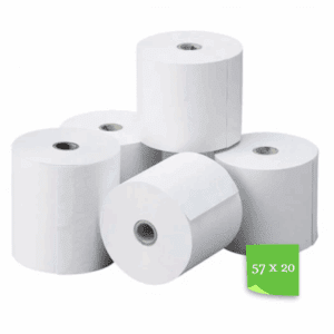 Caja x 100 rollos 57x20 térmico