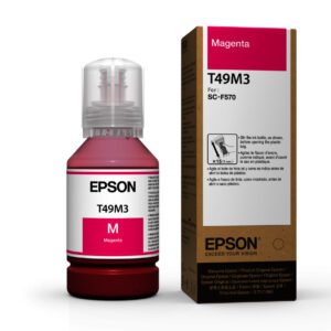 Botella de Tinta Magenta T49M Epson F170, F570 F571